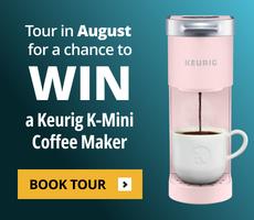 Tour in August for a Chance to Win a Keurig K-Mini Coffee Maker!